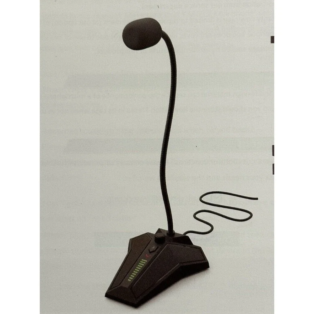 CMTECK CM-G008 USB Studio Computer Microphone Black Omnidirectional PC Laptop
